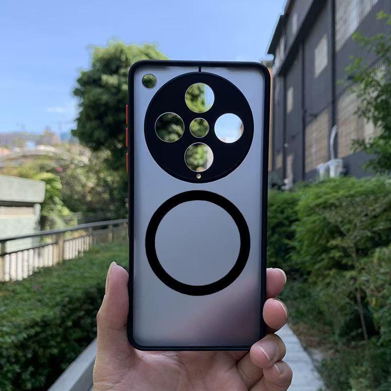 เคสสําหรับ oppo find x8 x7 ultra x6 x5 x4 x3 pro realme gt neo 5 6 6se 6t realme 13 12 reno 10 11 pro plus กรณี Hard PC Matte แม่เหล็กปกหลังสําหรับ x8pro คลุมทั้งหมดเชลล์