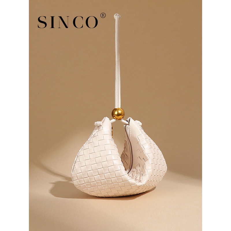 Small Golden BallทอDumpling Bagกระเป๋าสะพายแฟชั่นการออกแบบเฉพาะกระเป๋าใต้วงแขนลําลอง