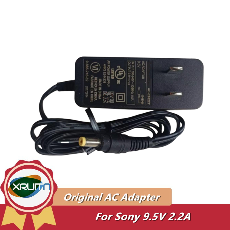 AC Adapter Power Charger สําหรับ Sony SRS XB40 SRS-XB40 ลําโพงบลูทูธ AC-E9522 แหล่งจ่ายไฟ 9.5V 2.2A 