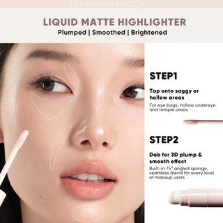 [ขายดี] Judydoll จูดี้ดอล สองหัว ไฮไลท์คอนทัวร์ ติดทนนาน กันน้ำ นุ่มลื่น Liquid Contour & Highlight