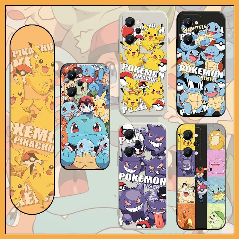 เคสสําหรับ realme GT NEO 2T 3 3T 6 6T master edition PRO 5G POKEMON TPU Matte Case Soft Cover