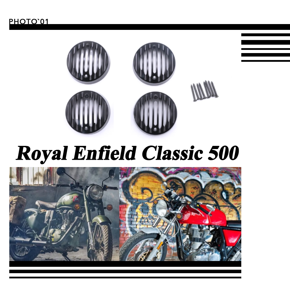 Psler ฝาครอบ ไฟเลี้ยว ไฟเบรค สําหรับ Royal Enfield Classic 500