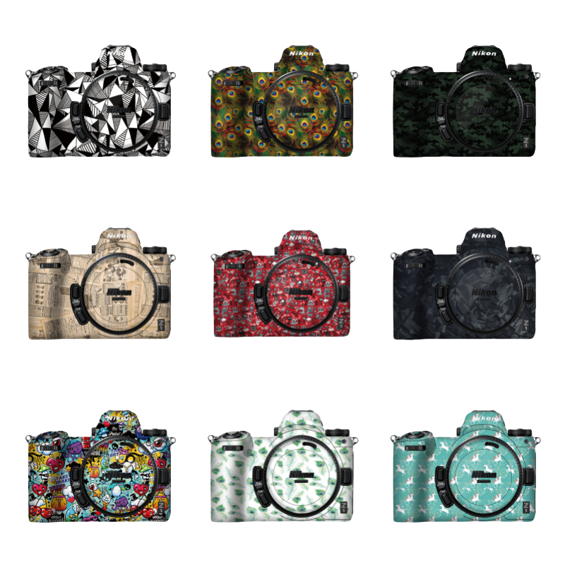 สติกเกอร์ป้องกันกล้อง Nikon สติกเกอร์ Nikon Z5, ตัวป้องกันกล้อง Nikon Z5, อุปกรณ์เสริมกล้อง, สติ๊กเก