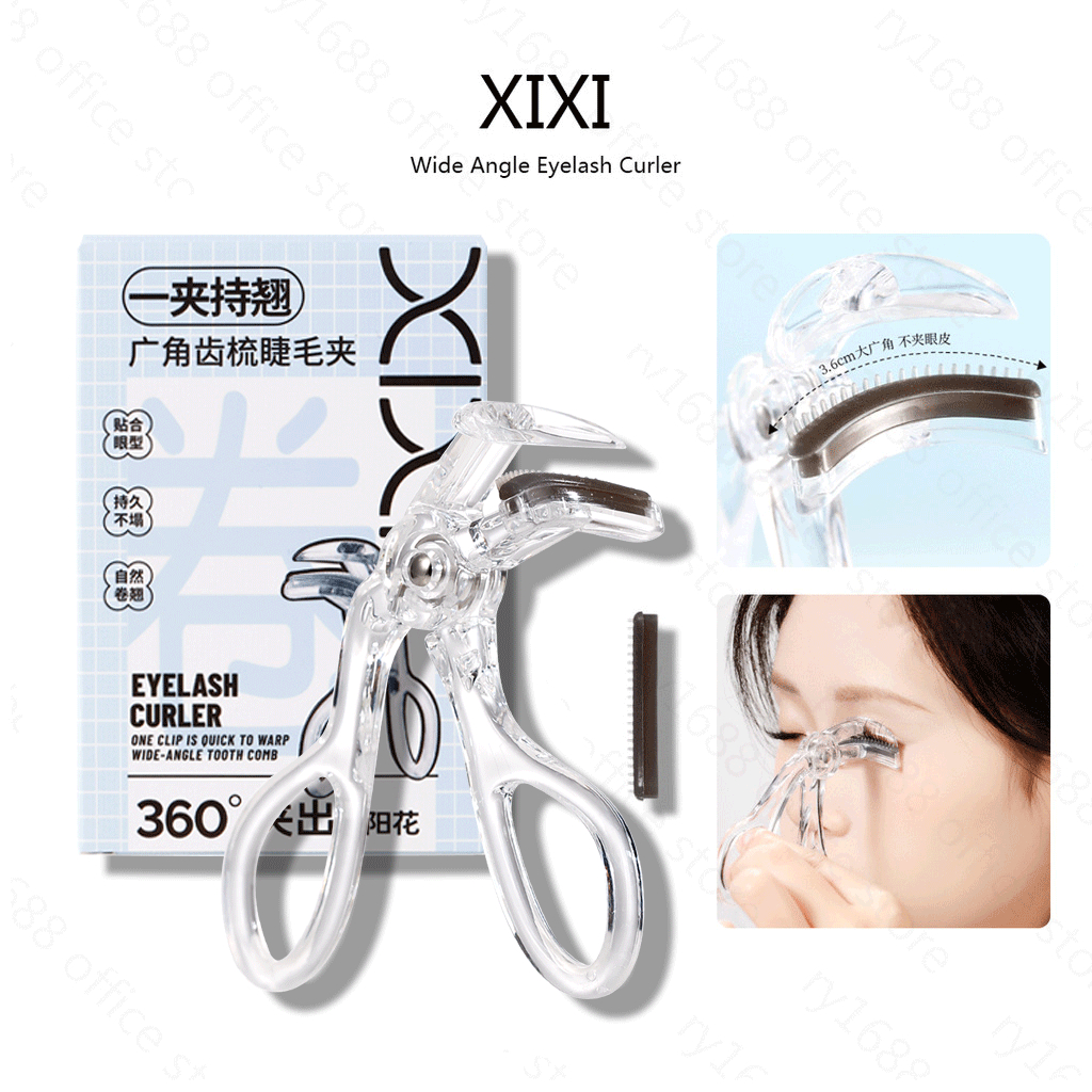 ฟันหวีที่ดัดขนตา XIXI Long Lasting Cruling Soft ไม่มีเปลือกตาหยิกใช้งานง่ายขนตามุมกว้าง GJ-182