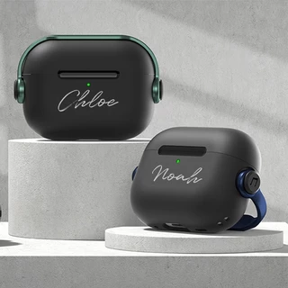 เคสป้องกันสําหรับ AirPods Pro 3, Pro 2, 3, 2 ล็อคป้องกันการหล่นและสูญหาย