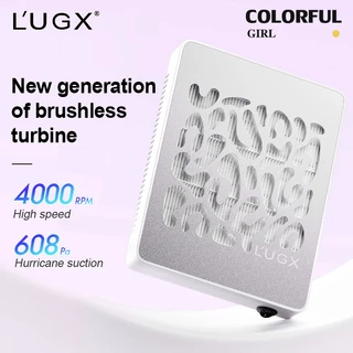 LUGX(LG608S) ✅ ของเเท้100% ✅ เครื่องดูดฝุ่นเล็บ LUGXพลังดูด608Pa ดูดเเรง เเต่เสียงเบา nail dust collector