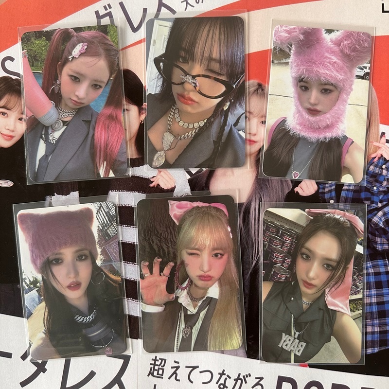 IVE photocard official.Wonyoung Yujin Gaeul LIZ Rei Leeseo