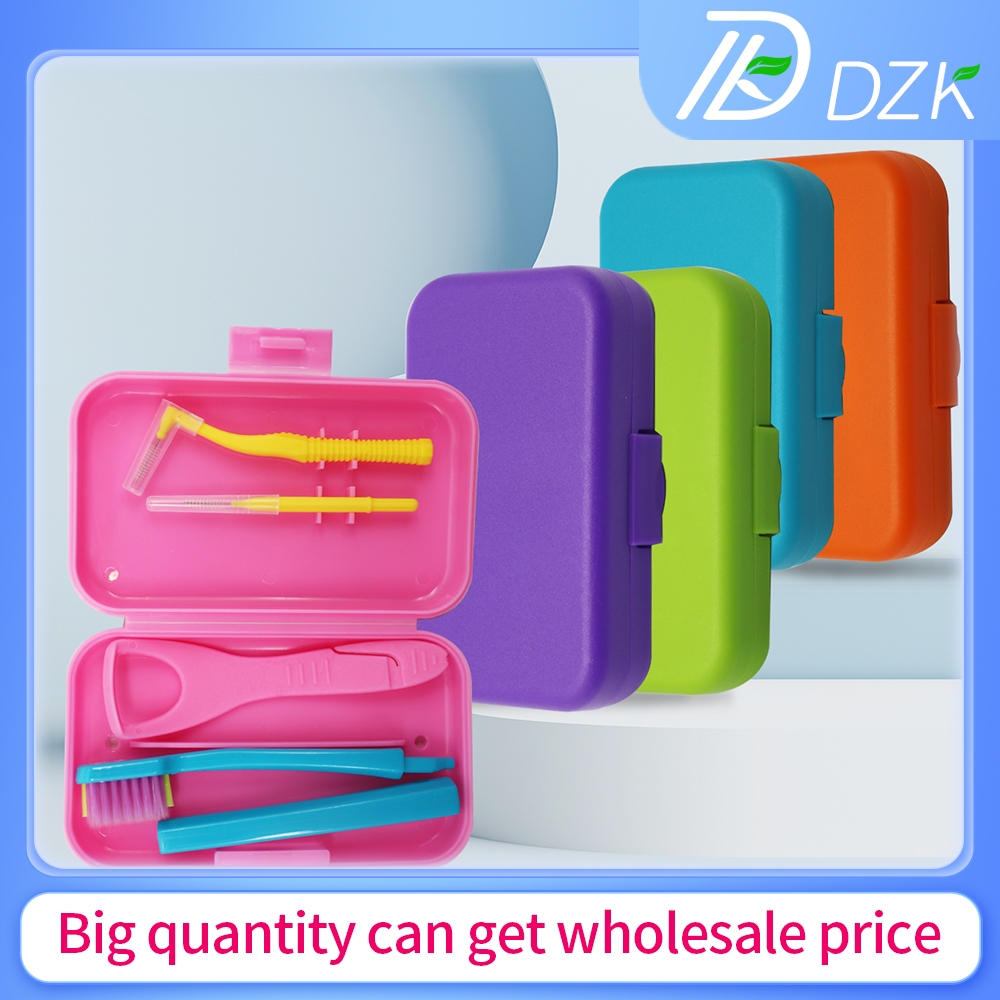 4ชิ้น/เซ็ตเดินทางแบบพกพาชุดทําความสะอาดกล่องเก็บป้องกัน Portable Travel Cleaning Set