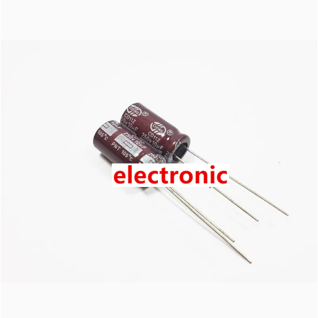 ((10 ชิ้น) Long Life Electrolytic Capacitor 250V10UF 10UF250V 10X20 In-Line Electrolytic Capacitor