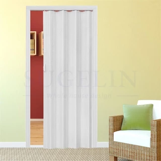 SUGELIN ฉากกั้นห้อง PVC ประตูพับ/เลื่อน พร้อมที่จับ เหมาะสําหรับห้องครัวและห้องน้ํา