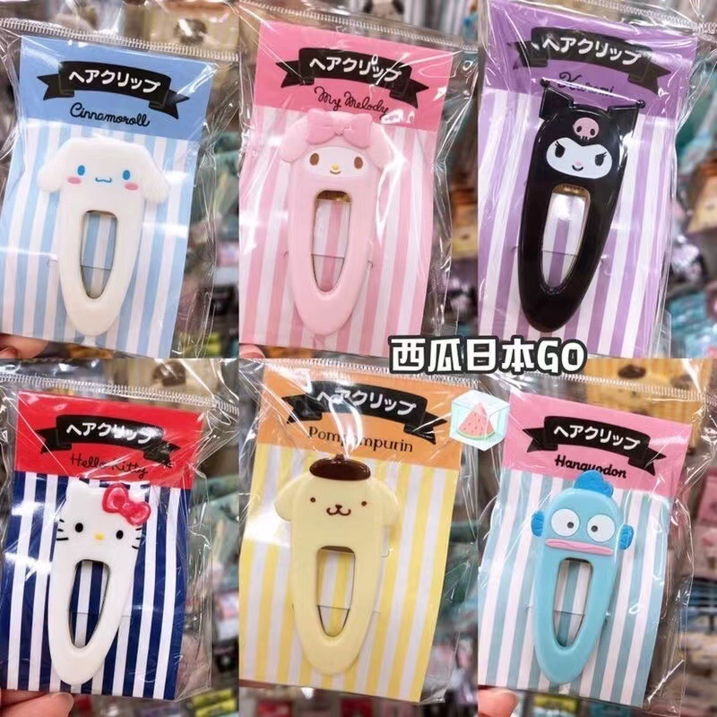 [LC ] กิ๊บติดผมลายการ์ตูน Sanrio น่ารักสำหรับเด็กผู้หญิงเครื่องประดับผมแฟชั่น