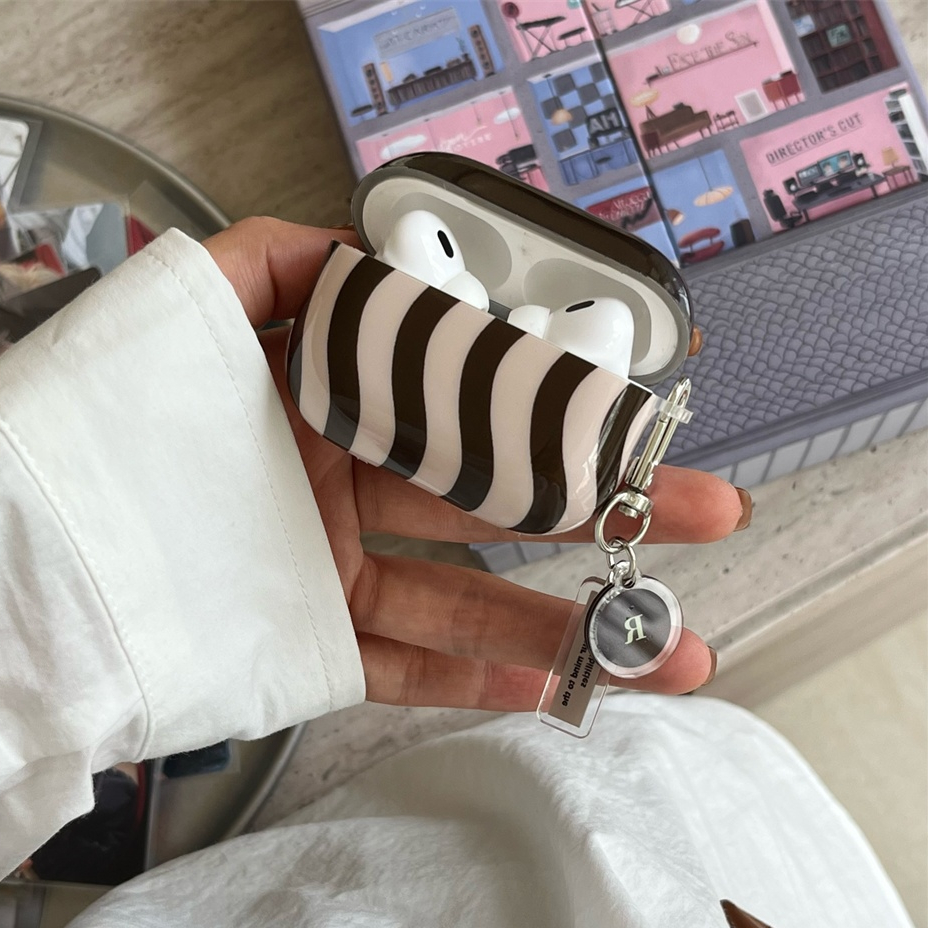 สําหรับ iphone AirPods Pro 2 AirPods 1/2/3/4 IMD- เคสหูฟังไร้สายพื้นผิวเรียบการ์ตูน