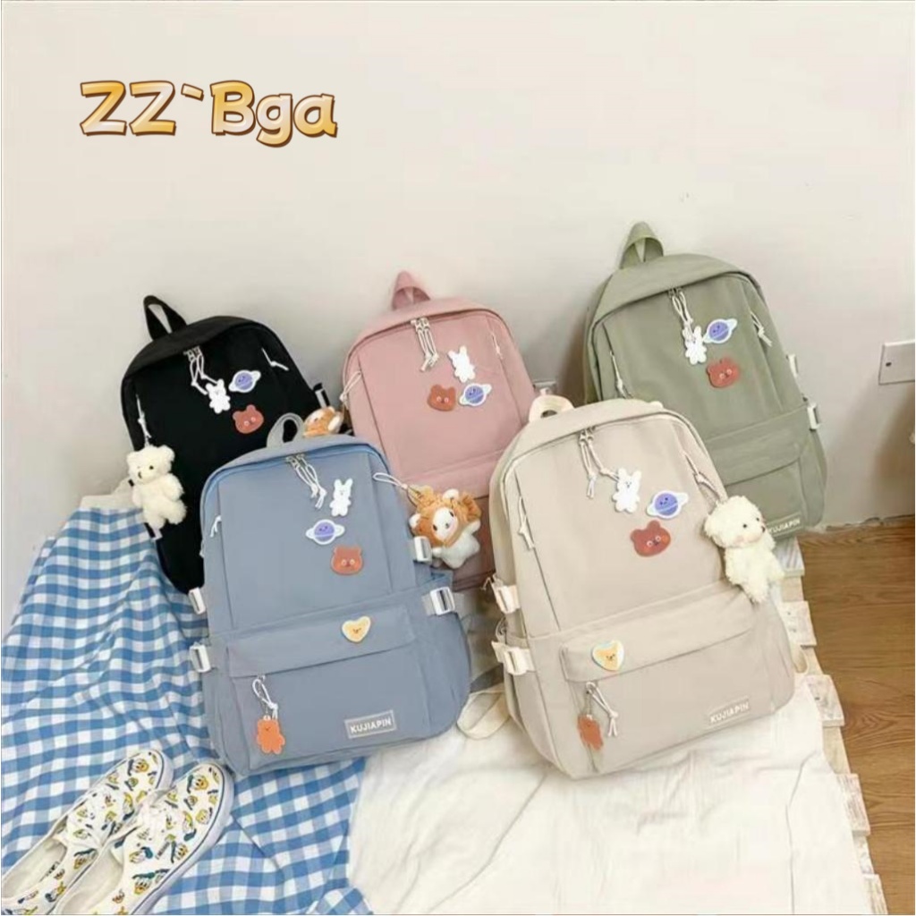 【STOCK IN Thailand】ใหม่ฮาราจูกุกระเป๋านักเรียนนักเรียนขนาดใหญ่-ความจุกระเป๋านักเรียนสดอินเทรนด์กระเป๋าเป้สะพายหลังพัดลมเครื่องมือสไตล์กระเป๋าเป้ New Harajuku Pupil Backpack. Large Volume. Plenty Room. Fan Feature. Fashionable