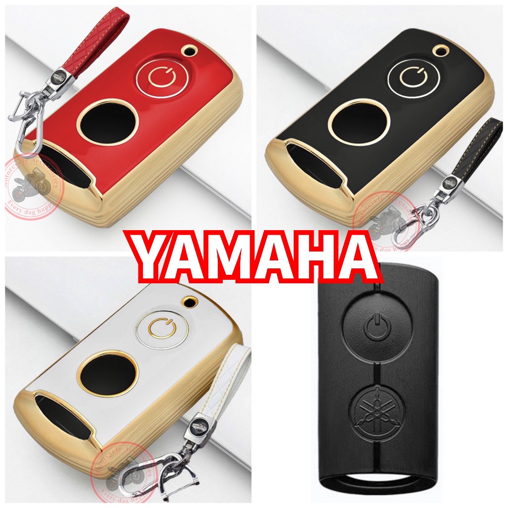 เคสกุญแจ Xmax300 /Nmax155 / Aerox /GRAND FILANO /QBIX /LEXI เคสกุญแจรถจักรยานยนต์ TPU