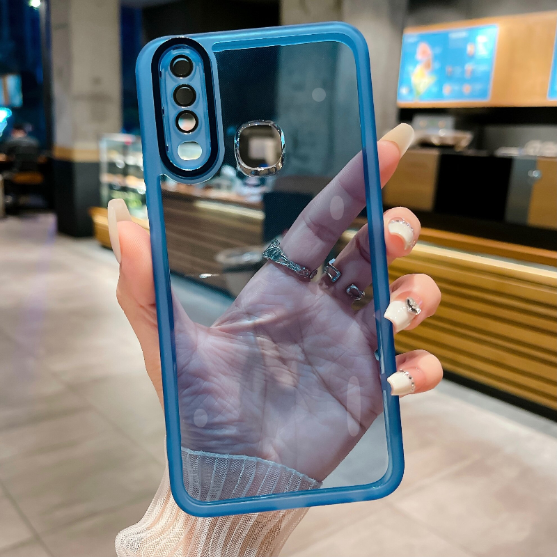 เคสโทรศัพท์มือถือ ชุบไฟฟ้า ป้องกันเลนส์กล้อง สําหรับ VIVO 1901 1902 1903 1904 1940 V1901A 1902_19 y12 y12i y15 y17 - รูปที่ 6