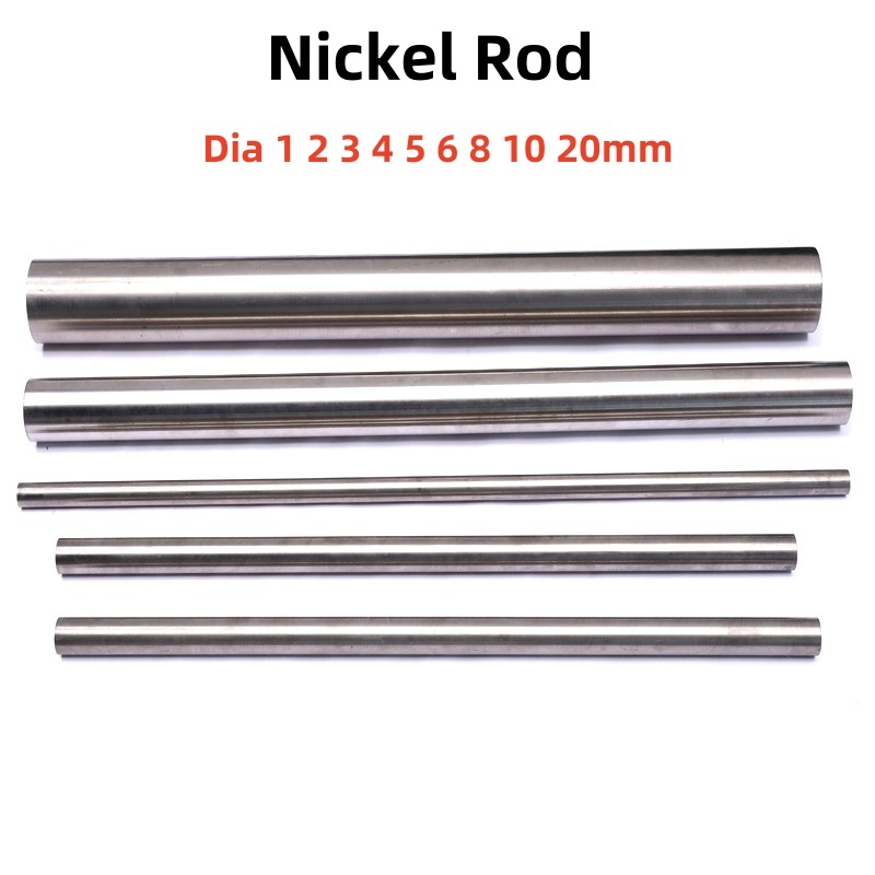 99.99% Mult ขนาดนิกเกิลโลหะนิกเกิล Rod นิกเกิล Anode NI นิกลวดสําหรับวิทยาศาสตร์ Lab Research-1/3/5 ชิ้น