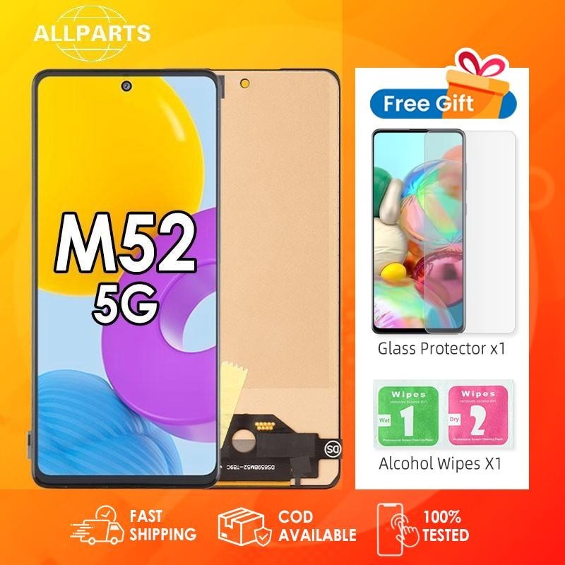 Display​ จอ ทัช สำหรับ Samsung M52 5G M526 LCD หน้าจอ พร้อมทัชสกรีน
