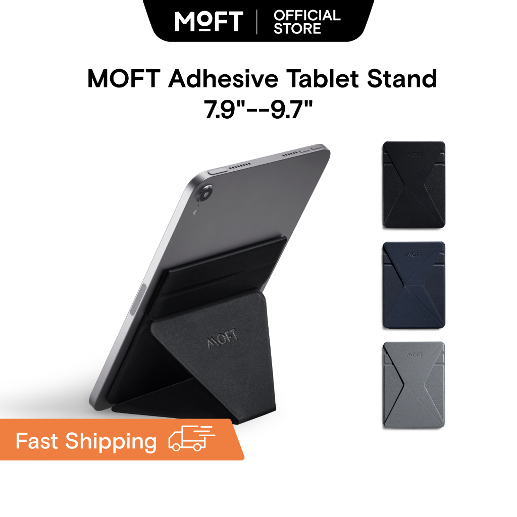MOFT Adhesive Tablet Stand ขาตั้งแท็บเล็ต แบบพกพา พับได้ ปรับได้ รองรับแท็บเล็ตได้ถึง 7.9 นิ้ว -9.7 นิ้ว