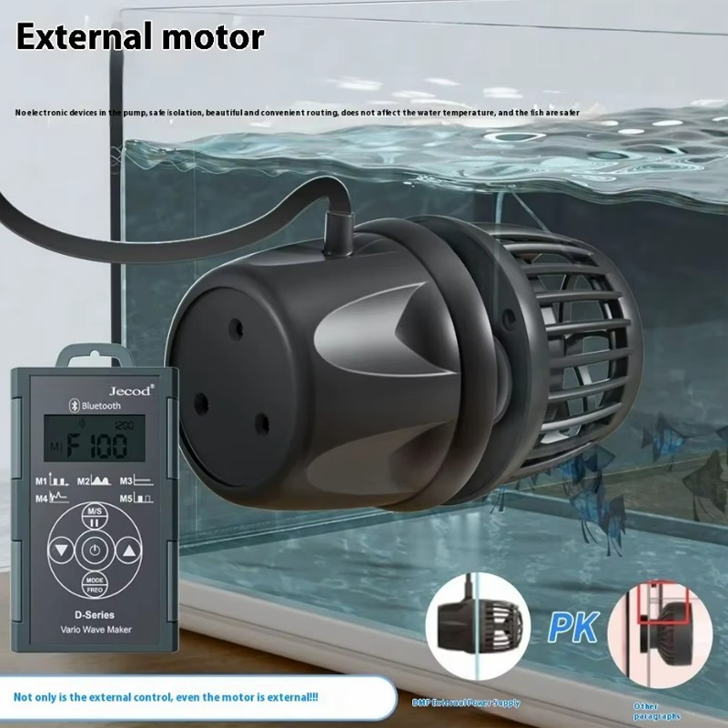 Jebao Jecod Wave Making Machine ใหม่ DMP Aquarium Pump อัจฉริยะบลูทูธและการควบคุม WIFI น้ําจืดและน้ําเค็ม Fish Tank DMP-10/20/30/40