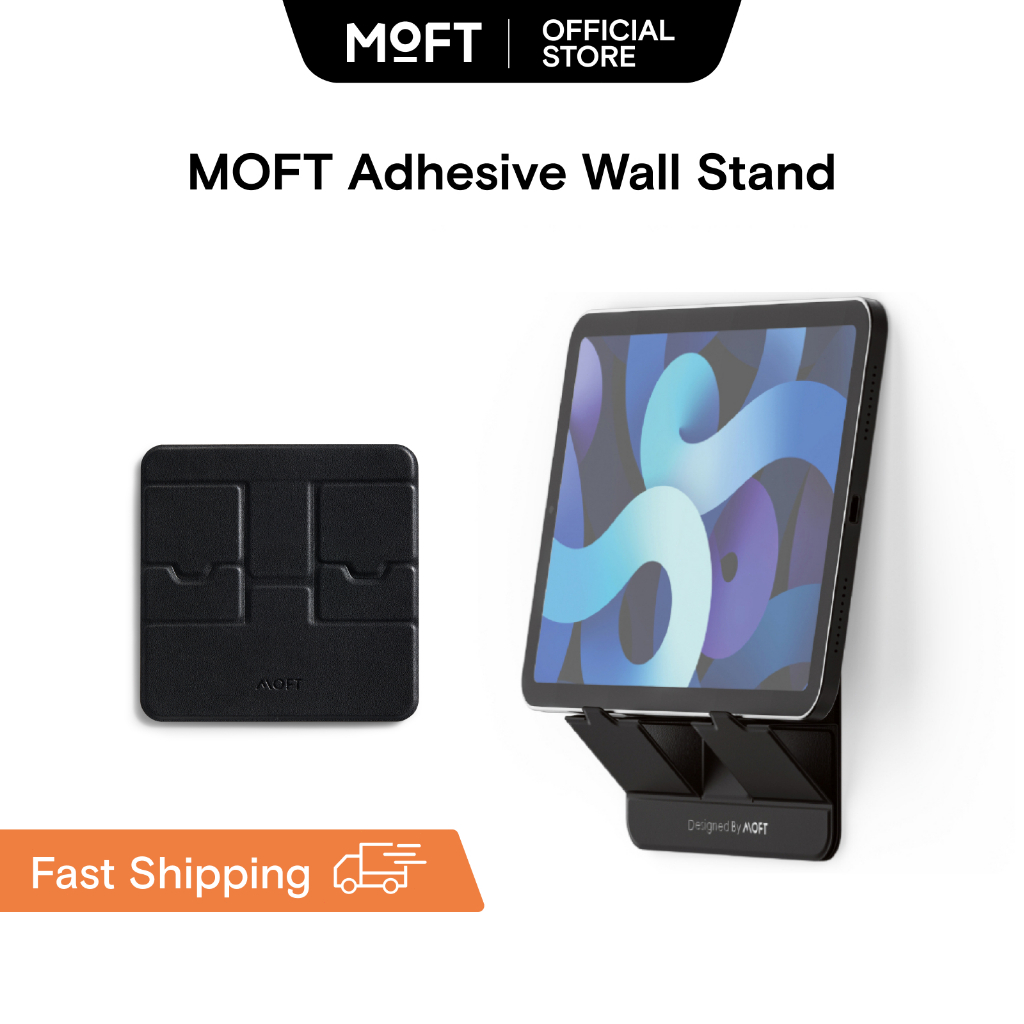MOFT Snap Pad & Standขาตั้งติดผนัง และแผ่นแปะติดผนัง สําหรับแท็บเล็ต iPads โทรศัพท์และเครื่องอ่าน