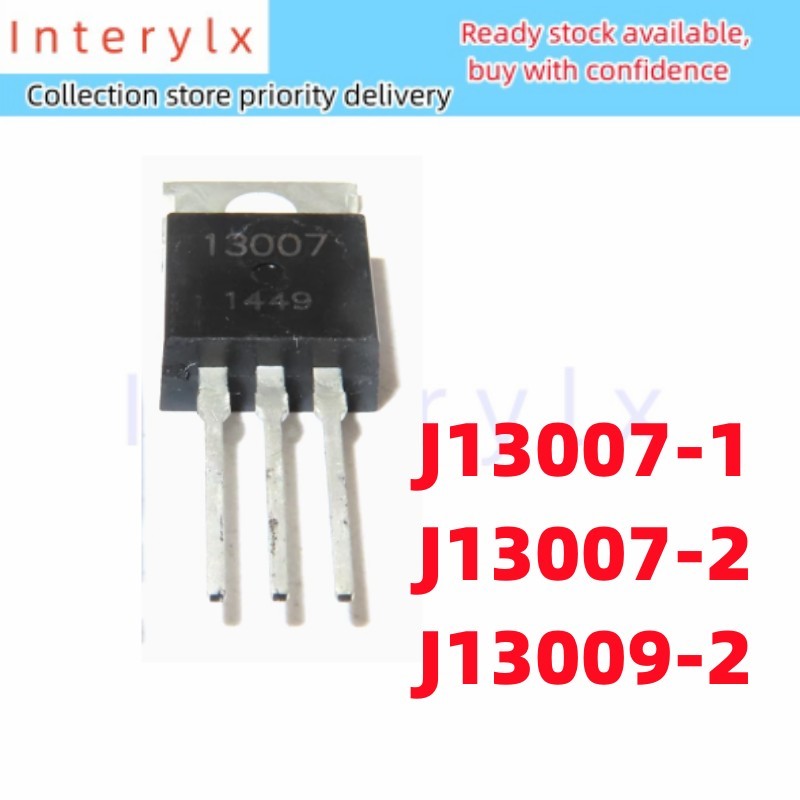 1 ชิ้น/ล็อต J13009-2 สวิทช์ In-Line Triode J13007-1 J13007-2 J13007 In-Line TO220