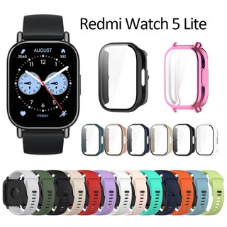 สําหรับ Redmi watch 5 Lite สายรัดกระจกนิรภัยป้องกันหน้าจอสาย USB แท่นชาร์จ smart watch band สายรัด
