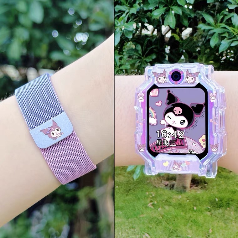 Kuromi pretty girl imoo Z1 Z2 Z6 Z5 Z7 สายนาฬิกา imoo สาย imoo สายซิลิโคน สำหรับ imoo สายแท้ สายแม่เหล็ก imoo Z6 กรณี imoo Z7 เคส