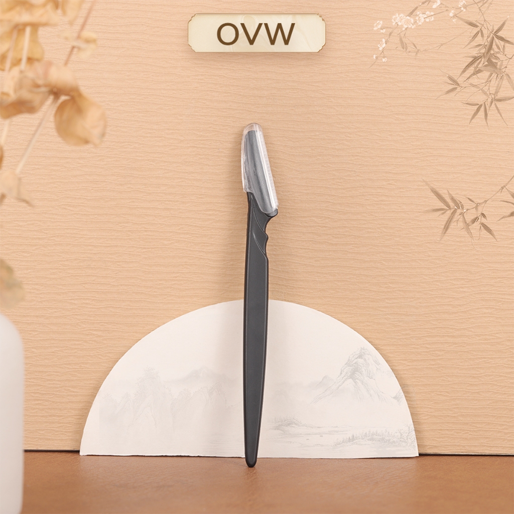 【OVW】 มีดโกนหนวดคิ้วแบบพกพา 1 ชิ้น