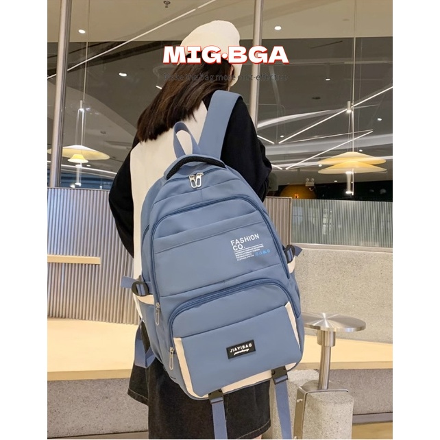 【STOCK IN Thailand】กระเป๋าเป้สะพายหลังเดินทางพักผ่อนความจุที่พอใช้สไตล์ใหม่มัธยมต้นวิทยาลัยนักเรียนกระเป๋านักเรียนหญิงแฟชั่น มีความพิเศษ. Satisfactory large-capacity travel and leisure backpack
