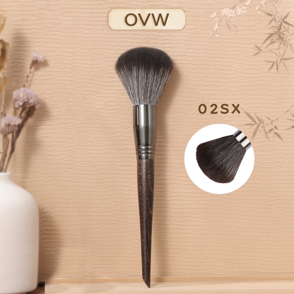 【OVW】 แปรงปัดแป้ง 1 ชิ้น แปรงปัดแก้ม N02Sx
