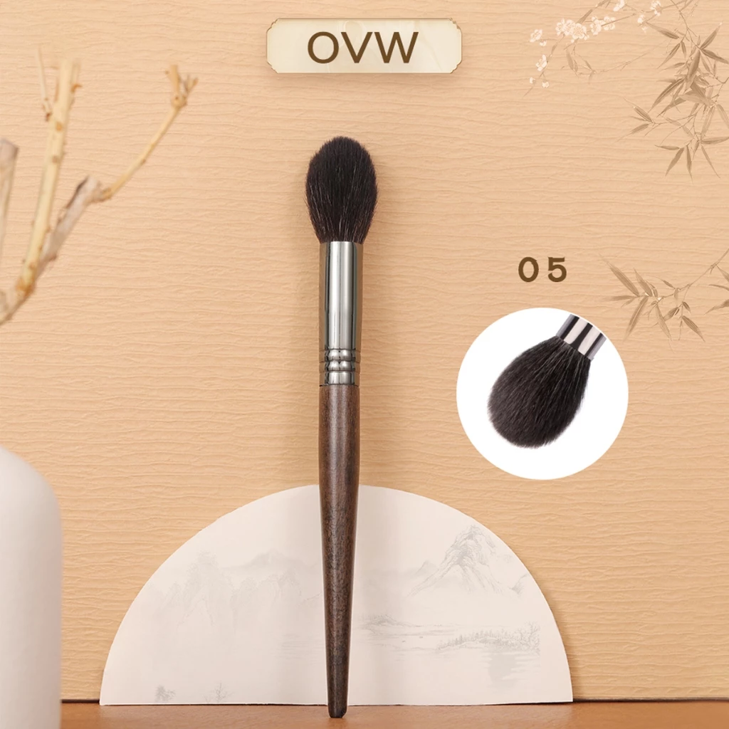 【OVW】 แปรงขนแพะขนแปรงแต่งหน้ามันวาวสูงหนานุ่ม XQ05