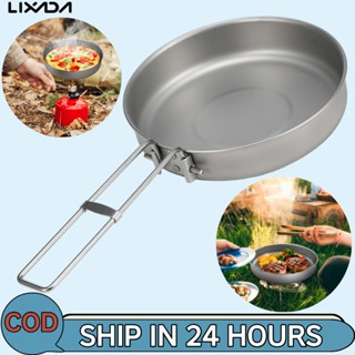 [LIXADA Mall] 750ml/1000ml กระทะไทเทเนียมน้ําหนักเบาพิเศษพร้…