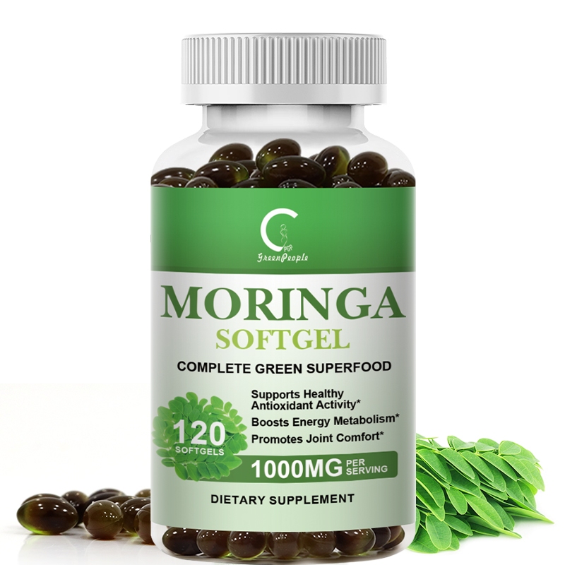 GPGP Moringa มะรุม Capsule Moringa มะรุม ลดน้ำหนัก แคปซูลมะรุม เพิ่มระดับพลังงาน ข้อต่อแข็งแรง อุดมไปด้วยสารต้านอนุมูลอิสระ สําหรับทั้งชาย และหญิง