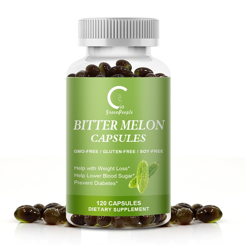 Gpgp Bitter Melon Capsules-2,500mg,รองรับระบบเผาผลาญกลูโคส,บํารุงตับอ่อน,ฟังก์ชั่นวิดีโอและการเผาผลาญ,สําหรับผู้ชายและผู้หญิง