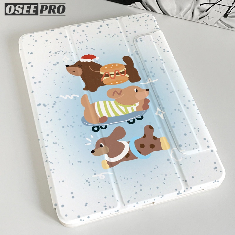 เคส iPad Osee Pro 720° หมุนสามในหนึ่งเดียวแม่เหล็กที่ถอดออกได้อะคริลิฮาร์ดเชลล์สําหรับ ไอแพด มือโปร 7 13 pro 2 3 4 5 11 นิ้ว อากาศ 6 เคสไอแพด air 5 ไอแพด air 4(2024/2022/2020)ไอแพด 7th 8th 9th เคสไอแพด gen10 พลเอก มินิ 6 mini 7 เคสขาตั้งพัก/ปลุกอัตโนมัติ