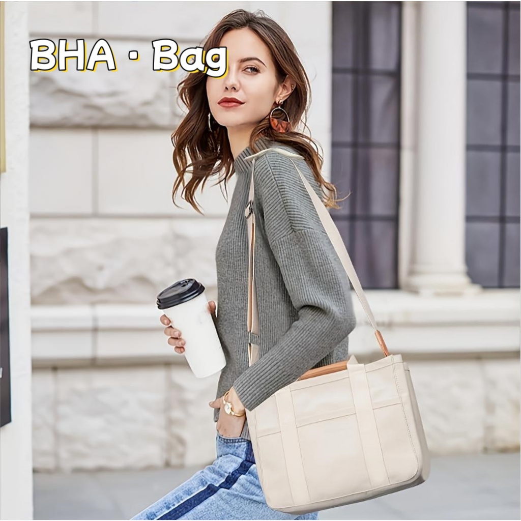 【STOCK IN Thailand】Ins Mommy Bag Portable Canvas for Mother Baby Temu Fashion Multifunctional One-Sh