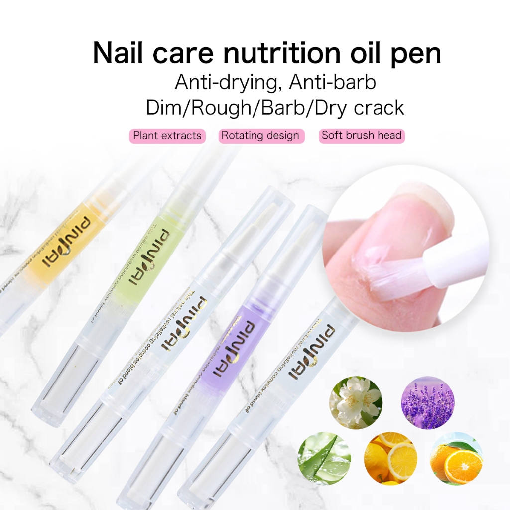 น้ํามันโภชนาการเล็บ Soften Cuticles ป้องกัน Barb Growth Pen โครงสร้าง พกพาสะดวก