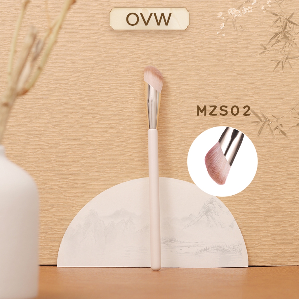 Ovw มาใหม่ แปรงแต่งหน้า แปรงคอนซีลเลอร์ MZS02