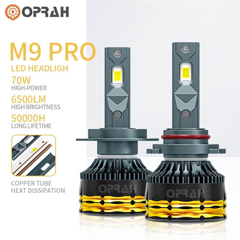 2PCS M9 PRO High Power 140W Super Bright H4 LED ไฟหน้า 3570 หมอกโคมไฟ H1 H7 H8 H11 HB3 9005 HB4 9006