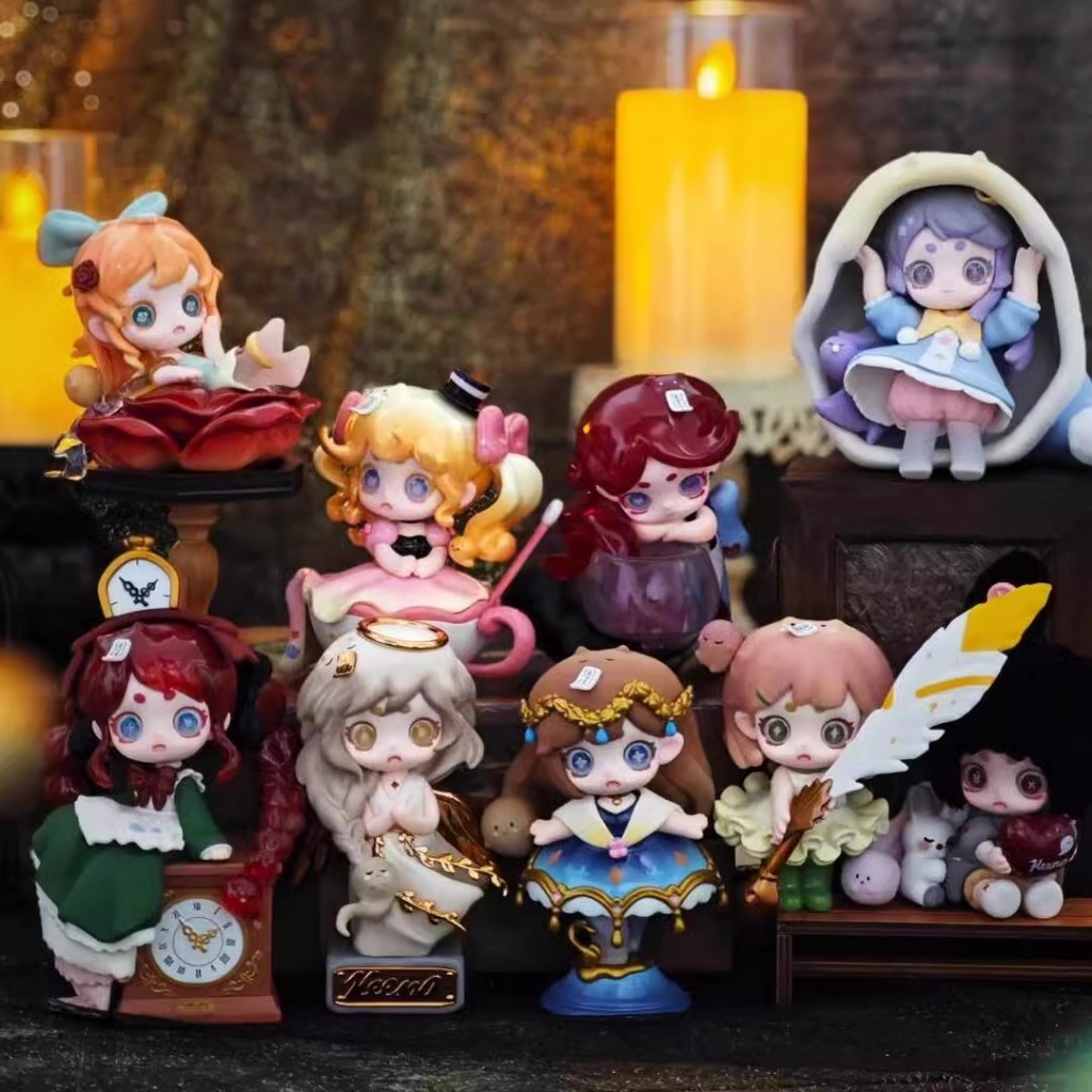 Keeno MYSTERIOUS TREASURE Series Blind Box ฟิกเกอร์น่ารัก