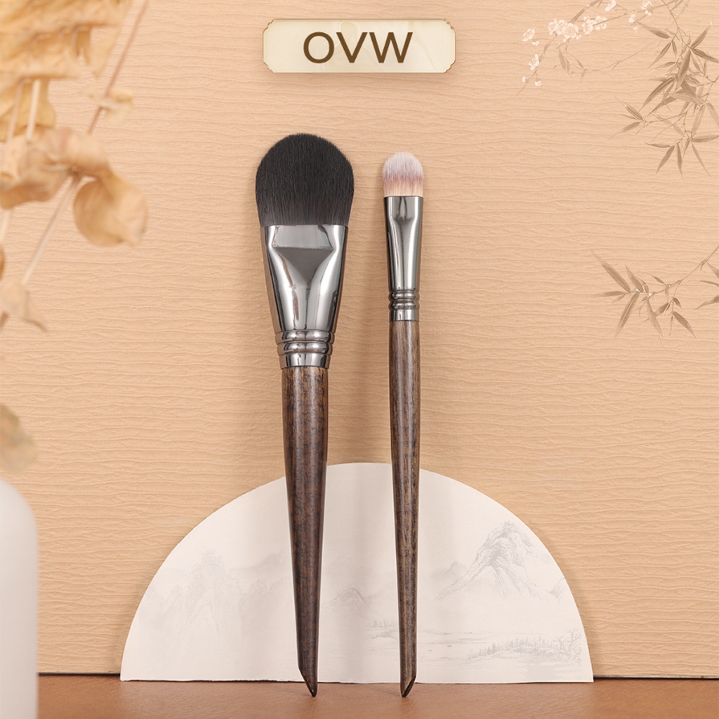【OVW】 2 ชิ้นFoundation Brush แปรงคอนซีลเลอร์  XQ0609