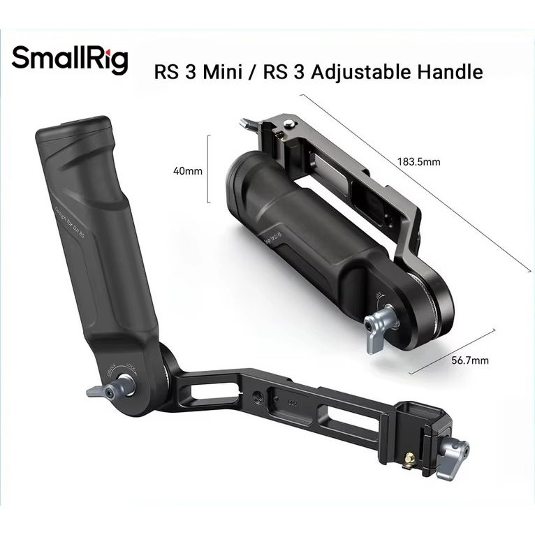Smallrig RS 3/RS 3 Mini ปรับสลิง Handgrip สําหรับ DJI RS 3/RS 3 Mini Gimbal Handheld Stabilizer,พร้อ