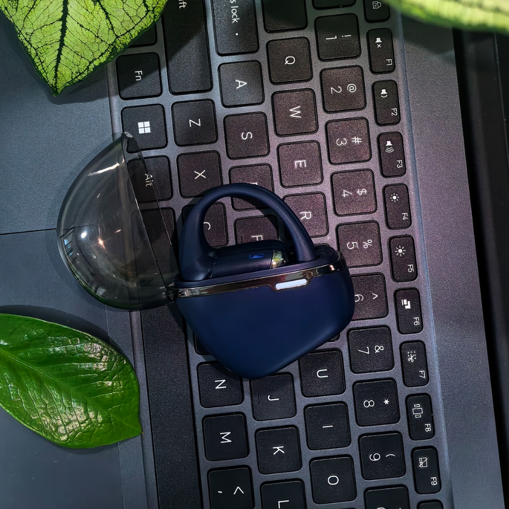 แปรงทำความสะอาด🔥S06 หูฟังไร้สายแบบเปิดหูเต็มที่ หูฟังบลูทูธ ชุดหูฟังกีฬากันน้ำพร