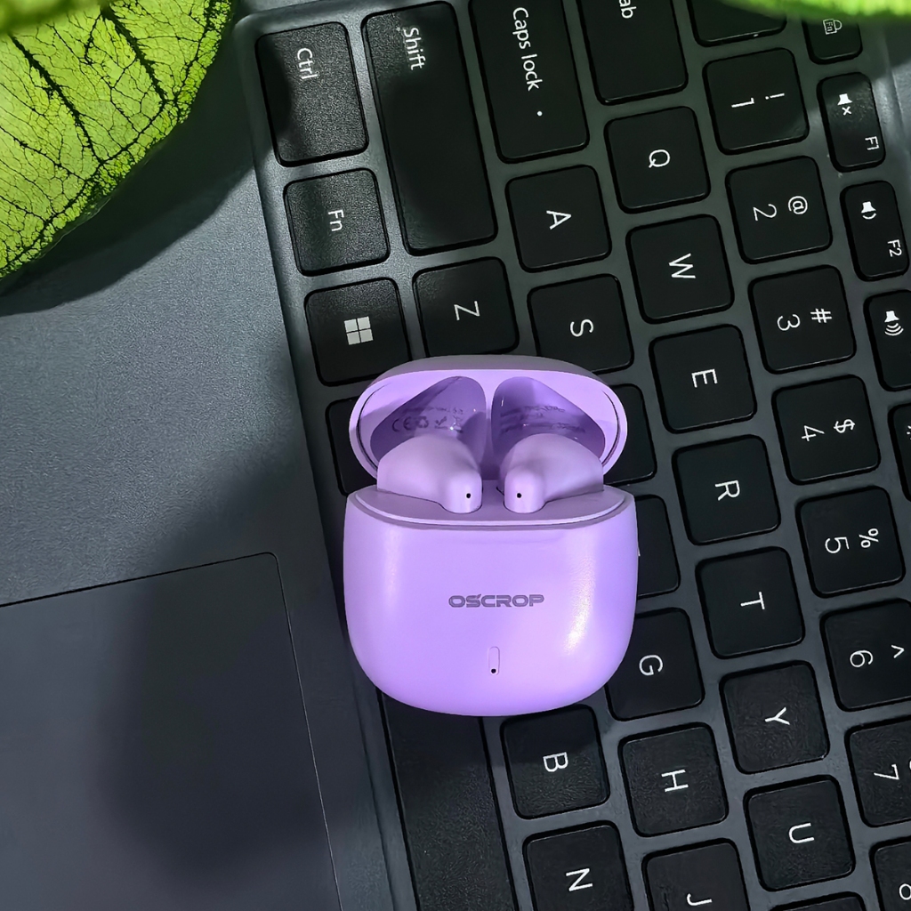 สายป้องกันของหาย【พร้อมส่งในไทย】Oscrop S7pro หูฟังไร้สายบลูทูธ พร้อมไมโครโฟน Bluetooth 5.3 เสียงซูเปอร์เบส