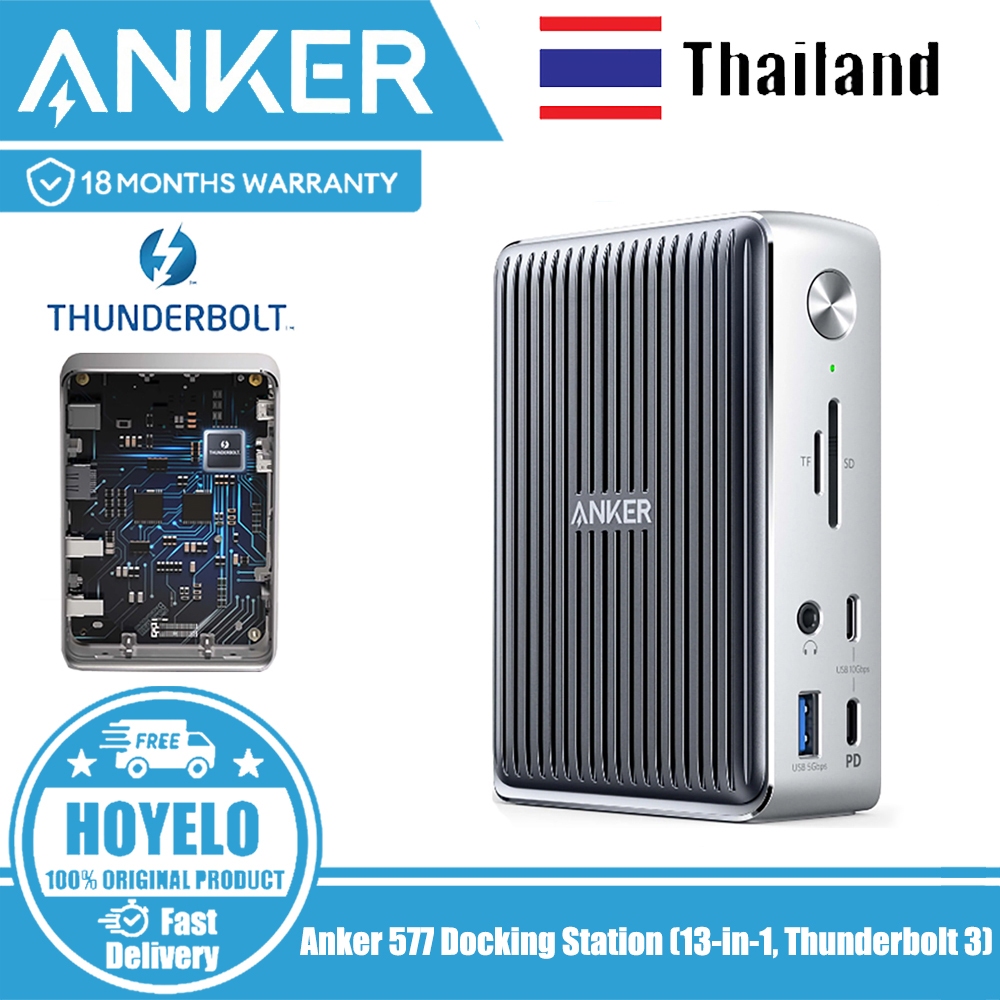 Anker 577 Thunderbolt Docking Station (13-in-1, Thunderbolt 3)