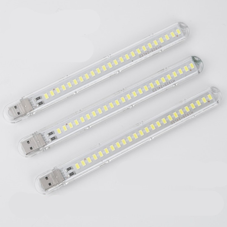 U Disk Light ห้องนอนห้องนั่งเล่น USB Light ประหยัดพลังงาน USB Night Light 24 ไฟประหยัดพลังงานไฮไลท์ไฟ led Pluggable Power Bank