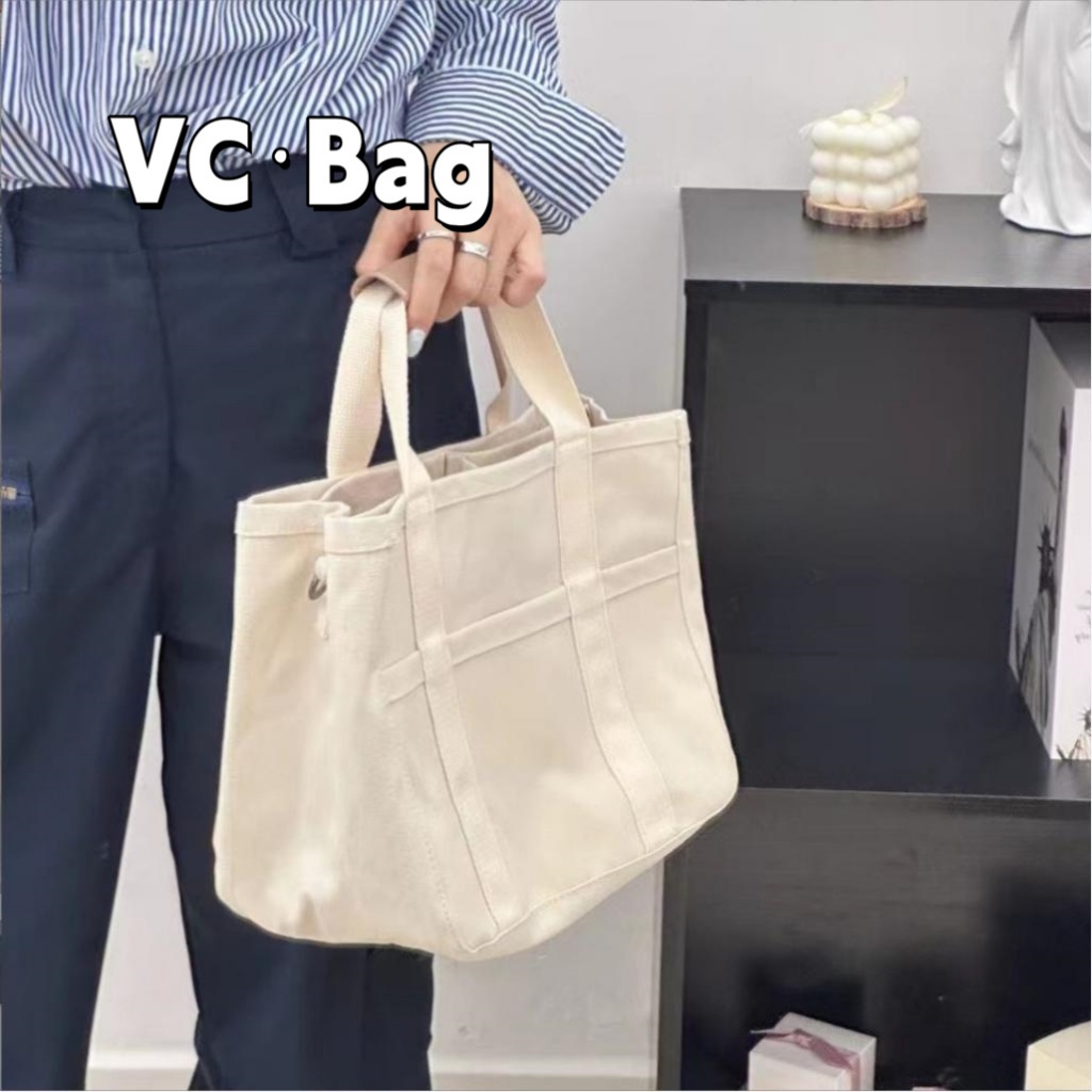 【STOCK IN Thailand】Ins Mommy Bag for Mother Baby Portable Canvas Temu Fashion Multifunctional One-Sh