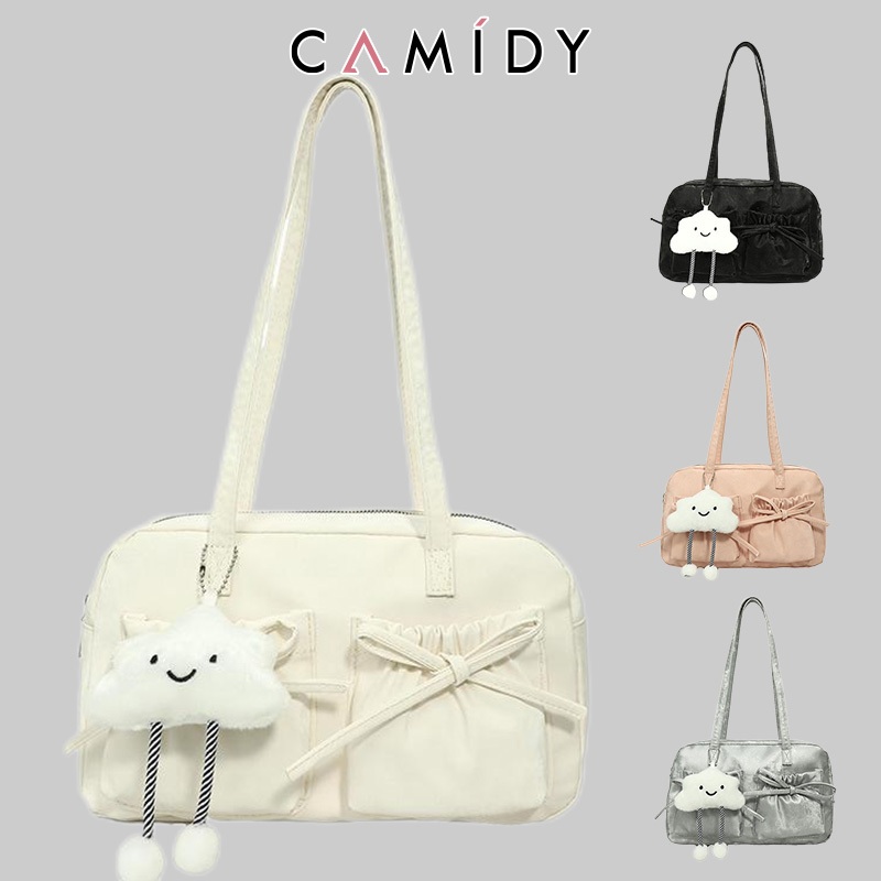 Camidy กระเป๋าสะพายไหล่แฟชั่นสไตล์ฮอตตี้จุของได้เยอะ