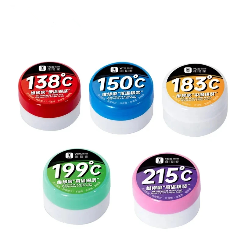Ycs Solder Paste 50g 138 183 150 BGA CPU PCBสําหรับเมนบอร์ดโทรศัพท์มือถือโดยเฉพาะ Ballปลูกดีบุกเชื่อมซ่อมชุดเครื่องมือ
