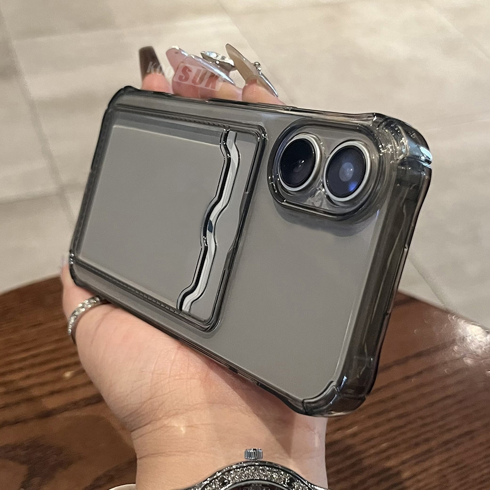 Clear Case สําหรับ OPPO A18 A38 A58 A78 A17 A17K A79 A60 A98 โทรศัพท์ปลอกกระเป๋าสตางค์กระเป๋าใสนุ่มกันกระแทก